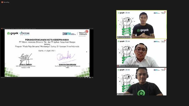 Gojek-Telkom Kolaborasi Kembangkan Startup di Indonesia Timur